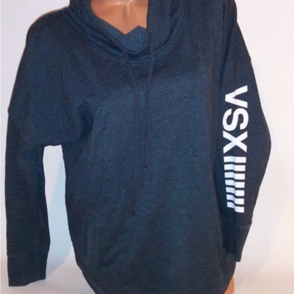 Victoria’s Secret sweatshirt lightweight kind of a bluish navy color